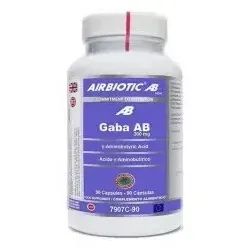 Airbiotic gaba ab 300 mg 90 cápsulas | Farmacia Barata