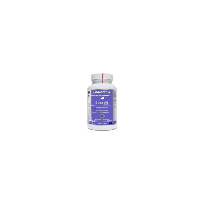 Airbiotic gaba ab 300 mg 90 cápsulas | Farmacia Barata