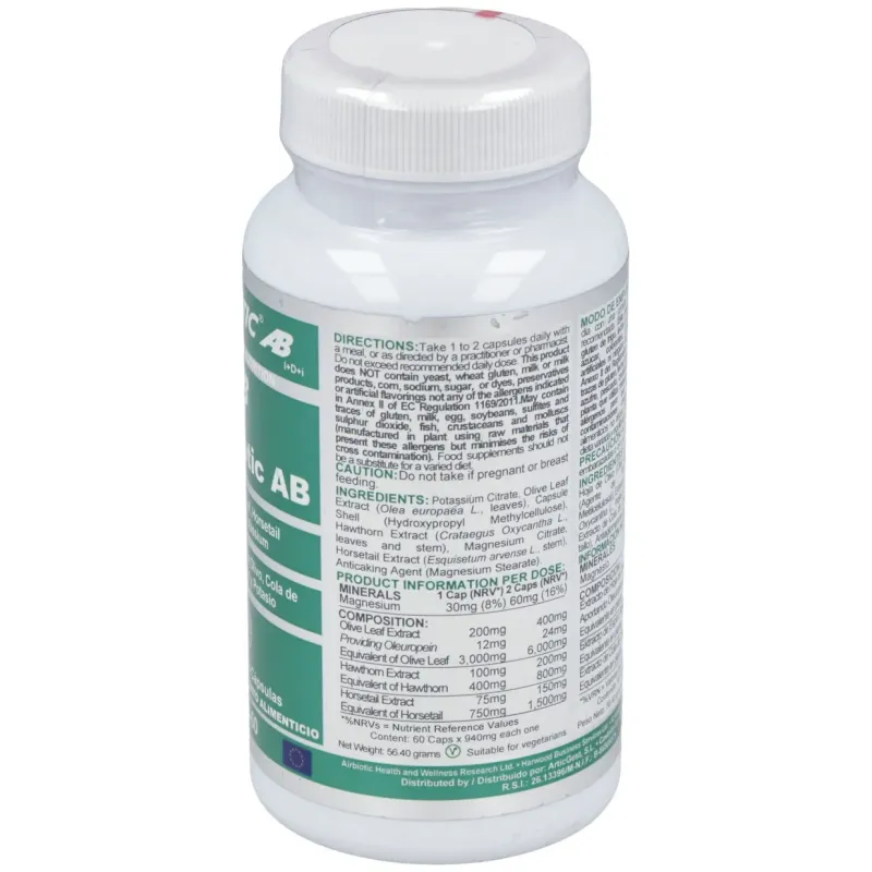 Airbiotic tensibiotic ab 60 cápsulas | Farmacia Barata