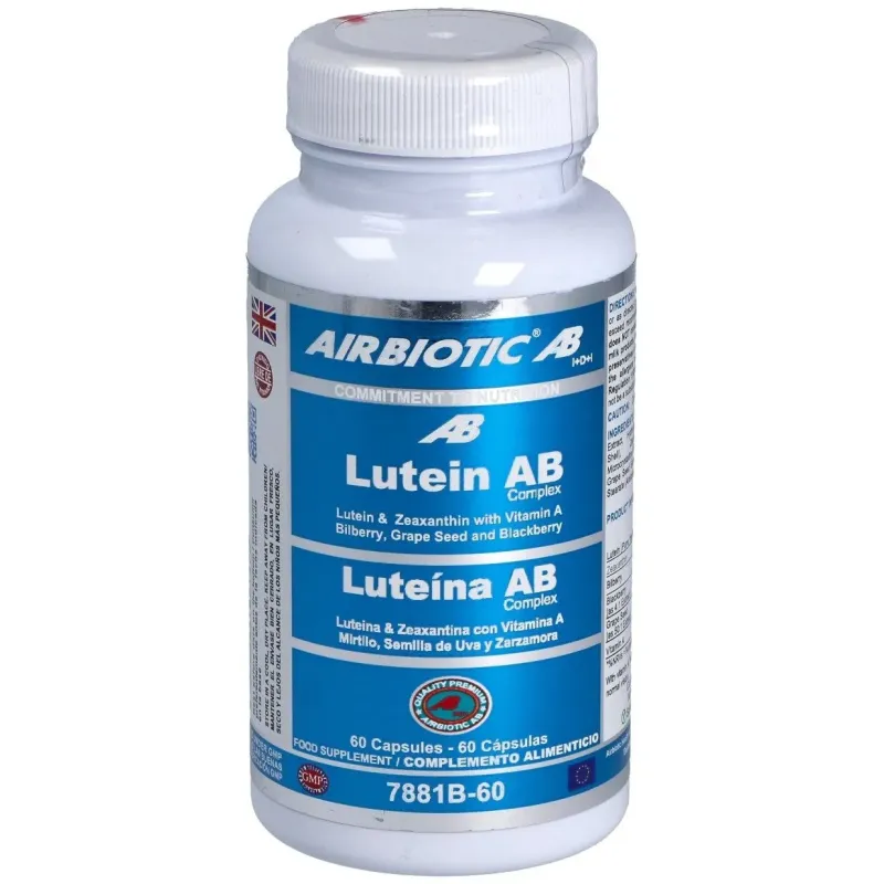 Airbiotic lutein ab complex 60 cápsulas | Farmacia Barata