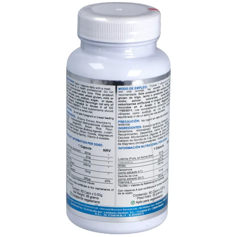 Airbiotic lutein ab complex 60 cápsulas | Farmacia Barata