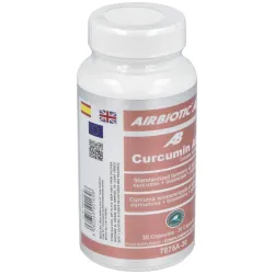 Airbiotic curcuma ab complex 10.000 mg 30 cápsulas | Farmacia Barata