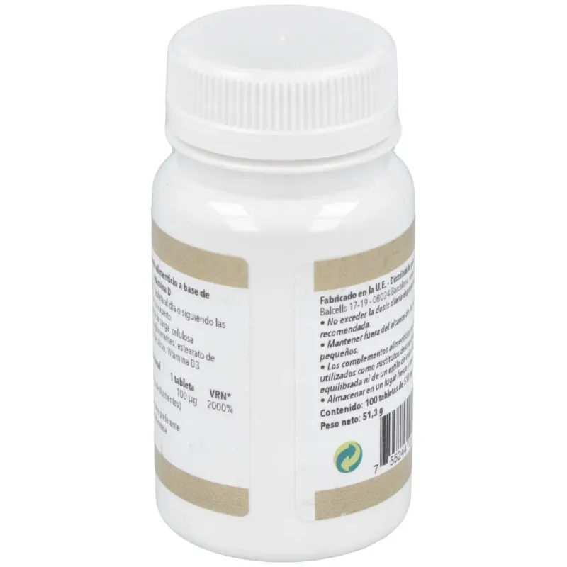 Vitamina d 4000ui 100comp. | Farmacia Barata
