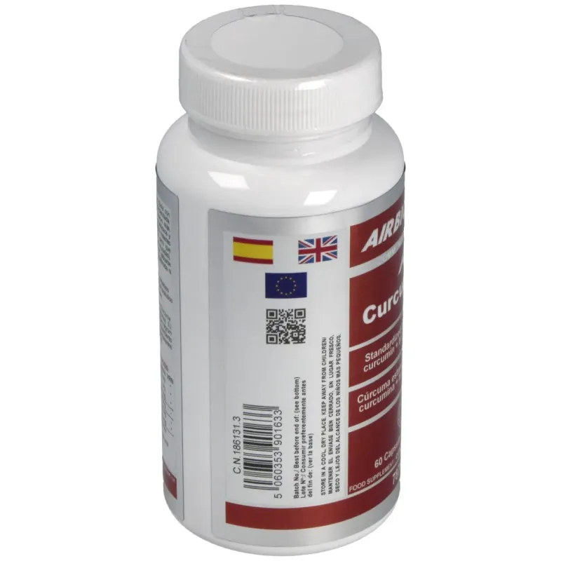 Airbiotic cúrcuma ab complex 10.000 mg 60 cápsulas | Farmacia Barata Airbiotic cúrcuma ab complex 10.000 mg 60 cápsulas | Farmacia Barata