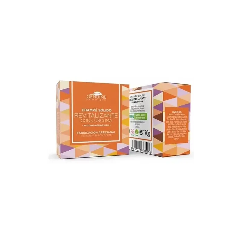 Genuine champu solido revitalizante 60g | Farmacia Barata