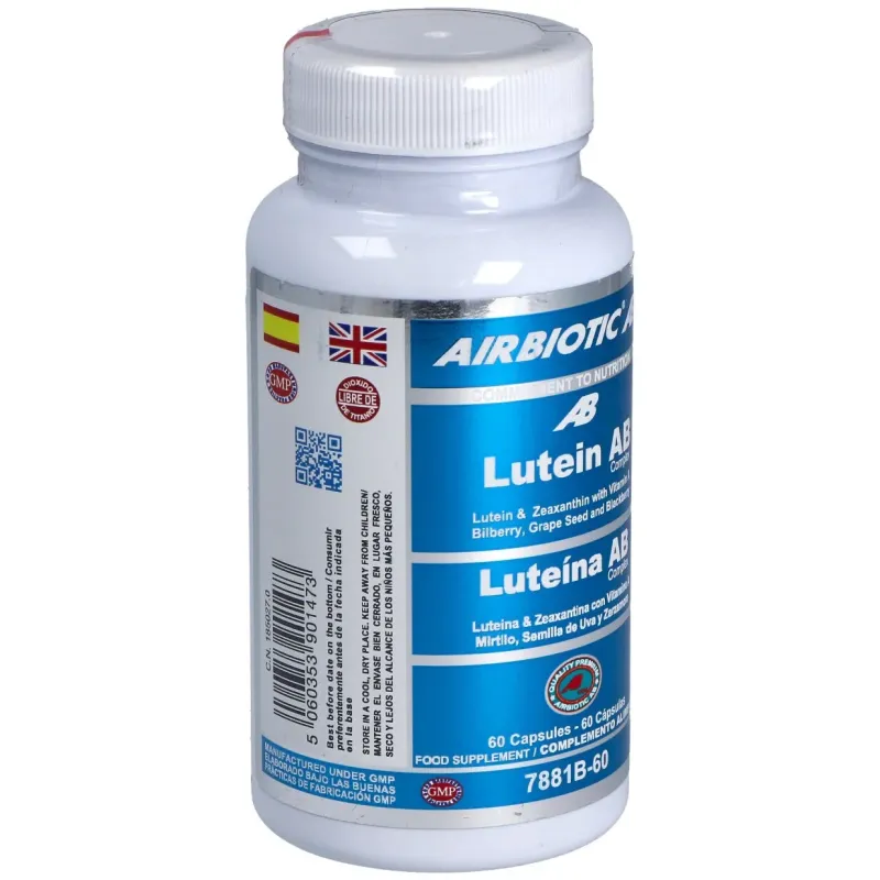Airbiotic lutein ab complex 60 cápsulas | Farmacia Barata