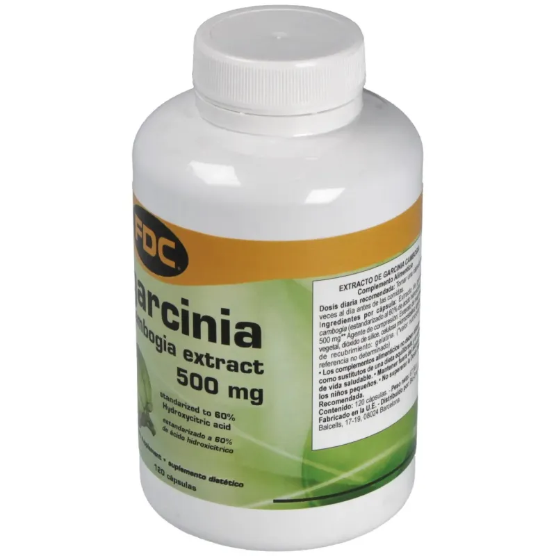 Garcinia cambogia 500mg. 120cap. | Farmacia Barata
