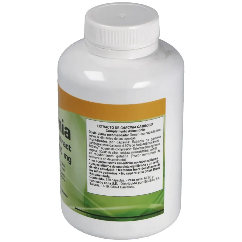 Garcinia cambogia 500mg. 120cap. | Farmacia Barata