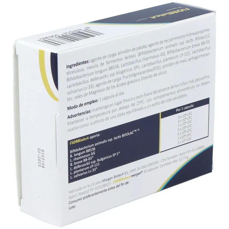 Floraintest 30cap. | Farmacia Barata