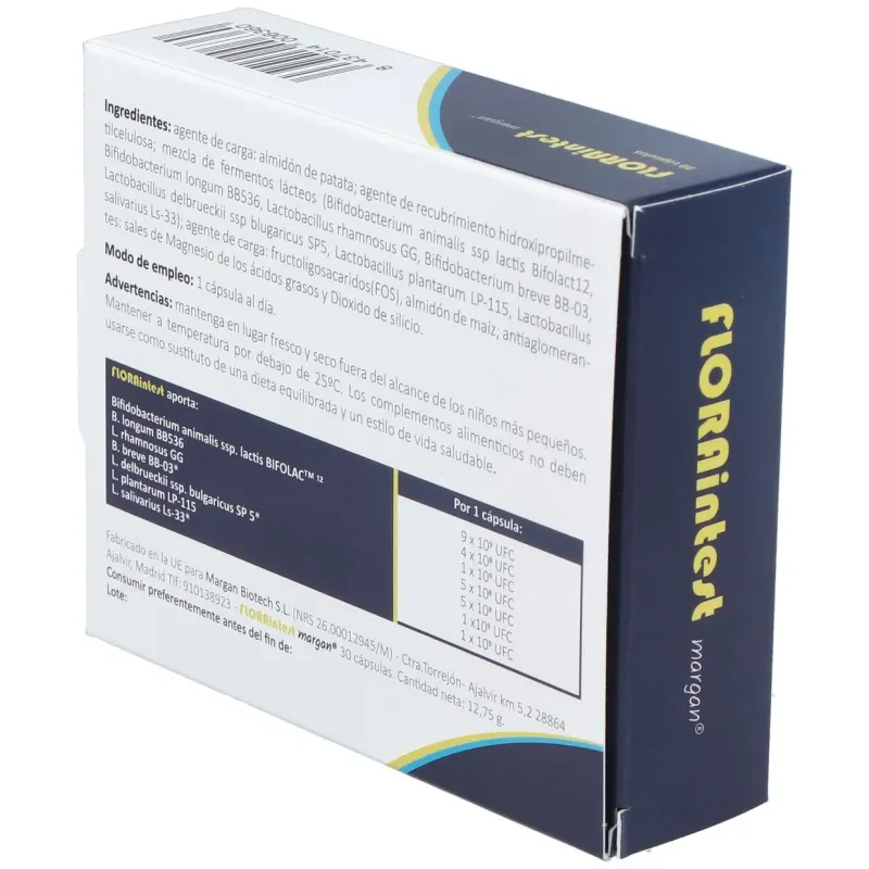 Floraintest 30cap. | Farmacia Barata