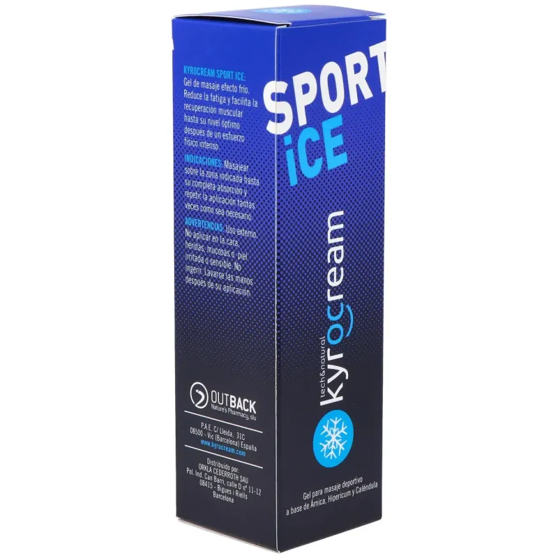 Kyrocream sport ice 120ml. | Farmacia Barata