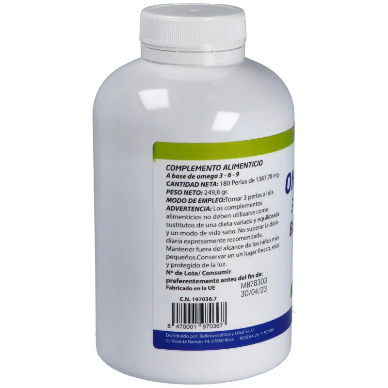 Besibz omegabesibz 3-6-9 180caps | Farmacia Barata