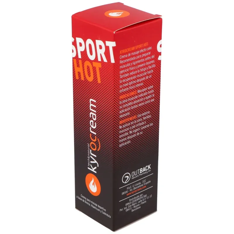 Kyrocream sport hot 120ml. | Farmacia Barata
