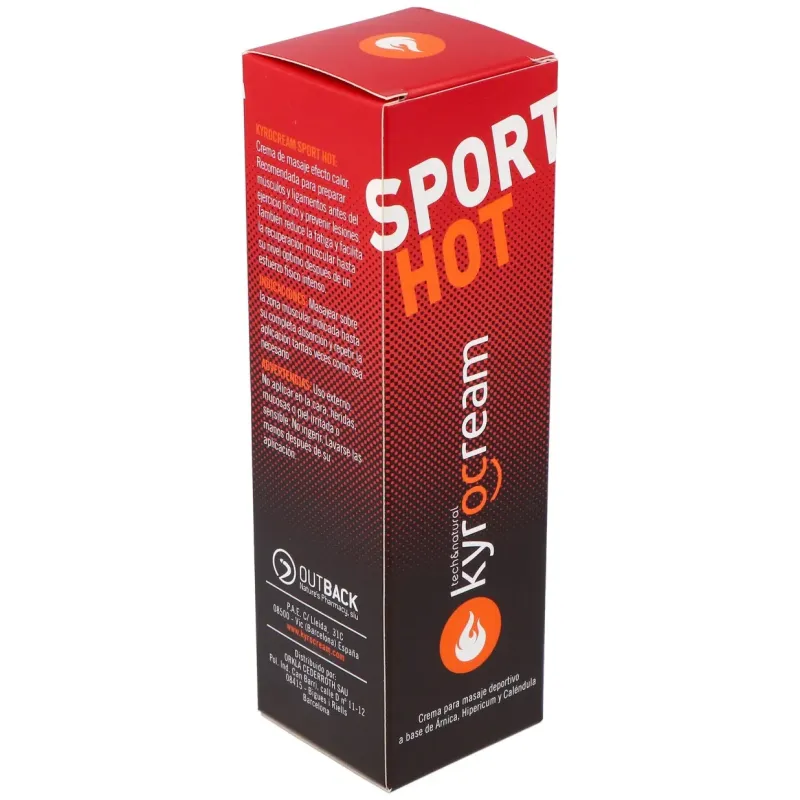Kyrocream sport hot 120ml. | Farmacia Barata