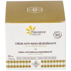 Creme antirides regenerante a la gelee royale bio 50ml