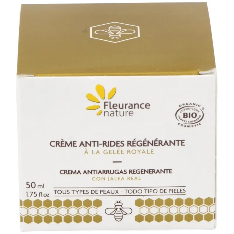 Creme antirides regenerante a la gelee royale bio 50ml | Farmacia Barata