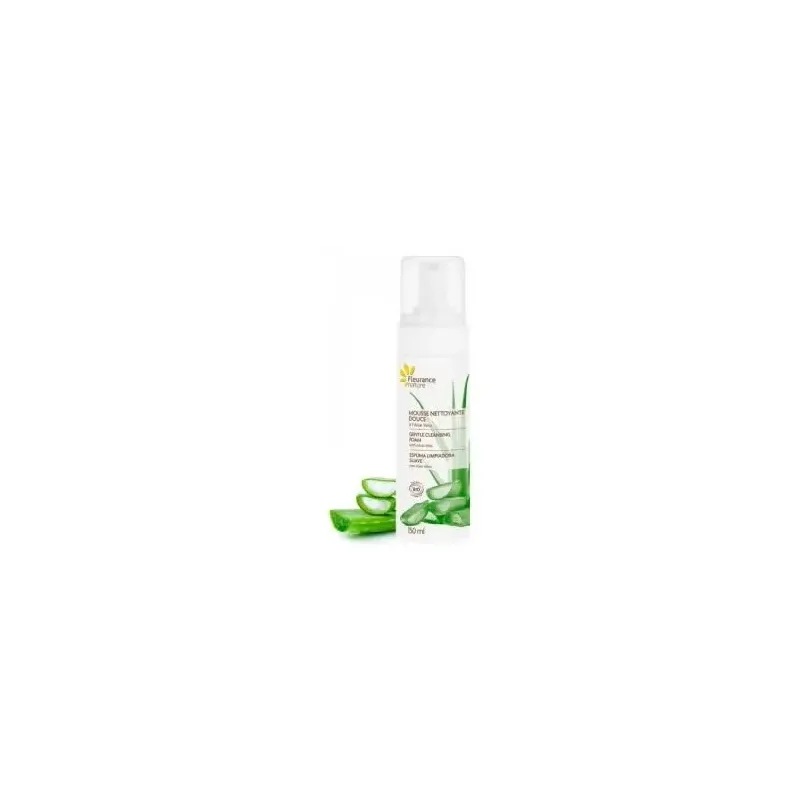 Fleurance mousse nettoyante douce à l'aloe vera 150 ml | Farmacia Barata