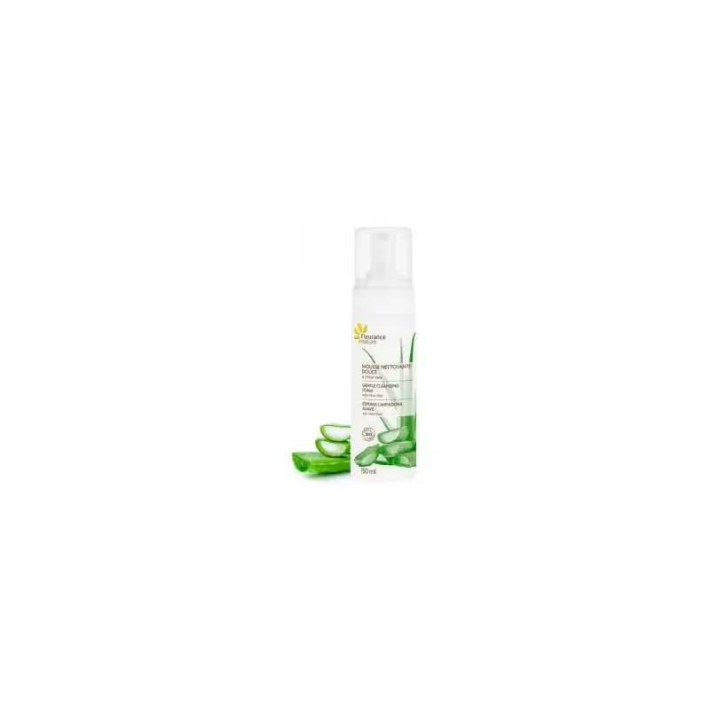 Fleurance mousse nettoyante douce à l'aloe vera 150 ml | Farmacia Barata