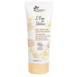 Gel douche eau des delices agrumes e t fleurs blanches 200ml