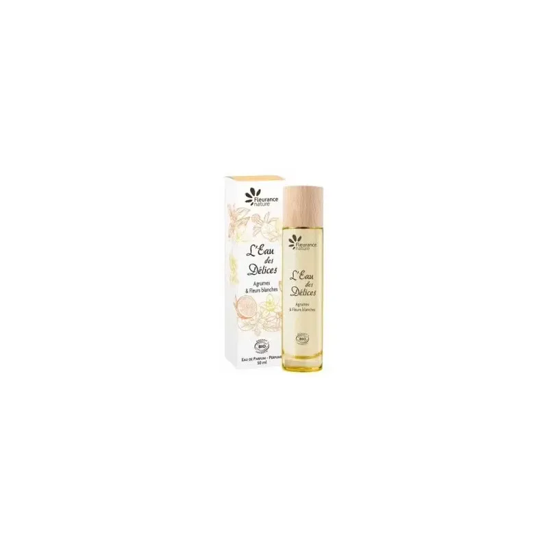 Fleurance nature parfum l'eau des delices bio agrumes et fleurs blanches 50ml | Farmacia Barata