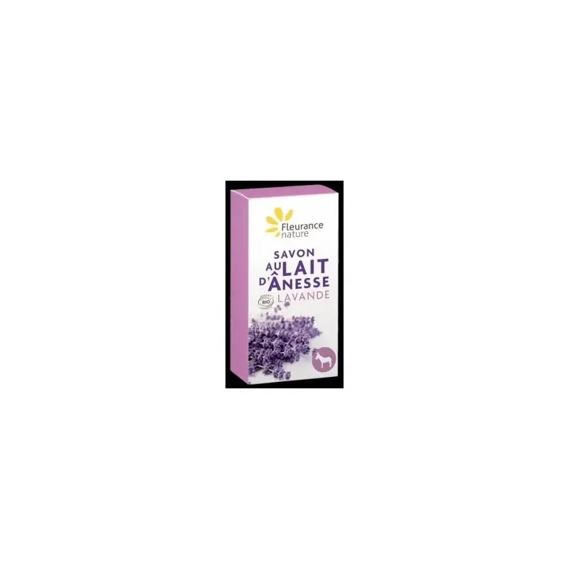 Fleurance nature savon lait anesse lavande 100g | Farmacia Barata