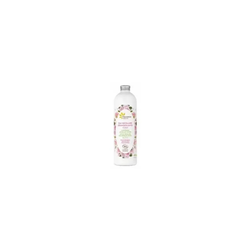 Fleurance nature eau micellaire demaquillante bio rose 400ml | Farmacia Barata
