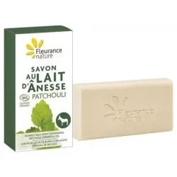 Fleurance nature jabón leche de burra patchouli pastilla 100g
