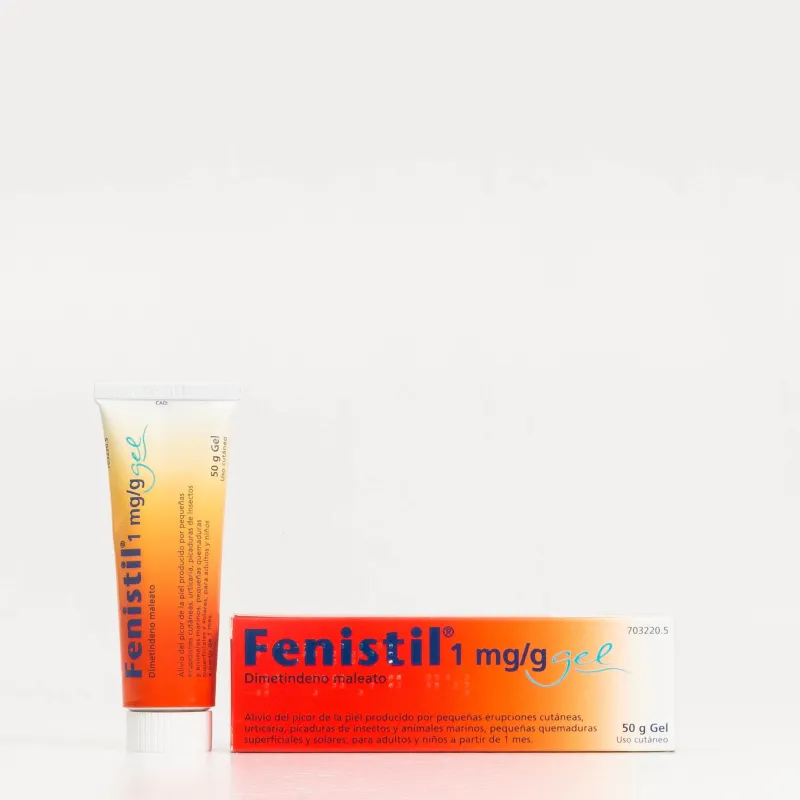 FENISTIL 1 MG/G GEL TOPICO 50 G FENISTIL 1 MG/G GEL TOPICO 50 G