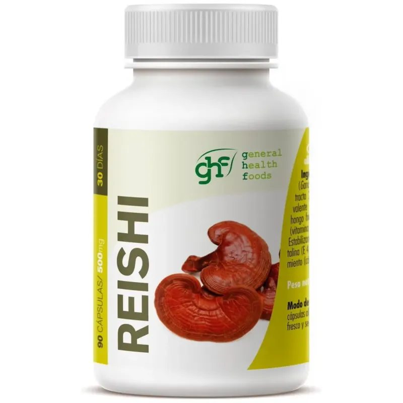 Ghf reishi 500mg 90cáps | Farmacia Barata