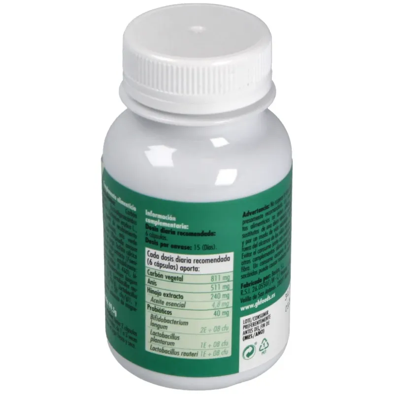 Carbon probiotico 90cap. | Farmacia Barata
