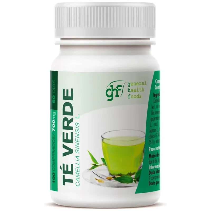 Ghf té verde 700mg 100comp | Farmacia Barata