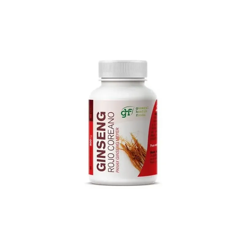 Ghf ginseng rojo coreano 500mg 90cáps | Farmacia Barata