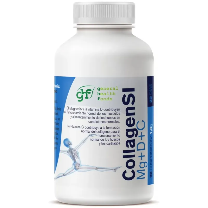 Ghf colageno magnesio d+c 90caps 1.3g | Farmacia Barata
