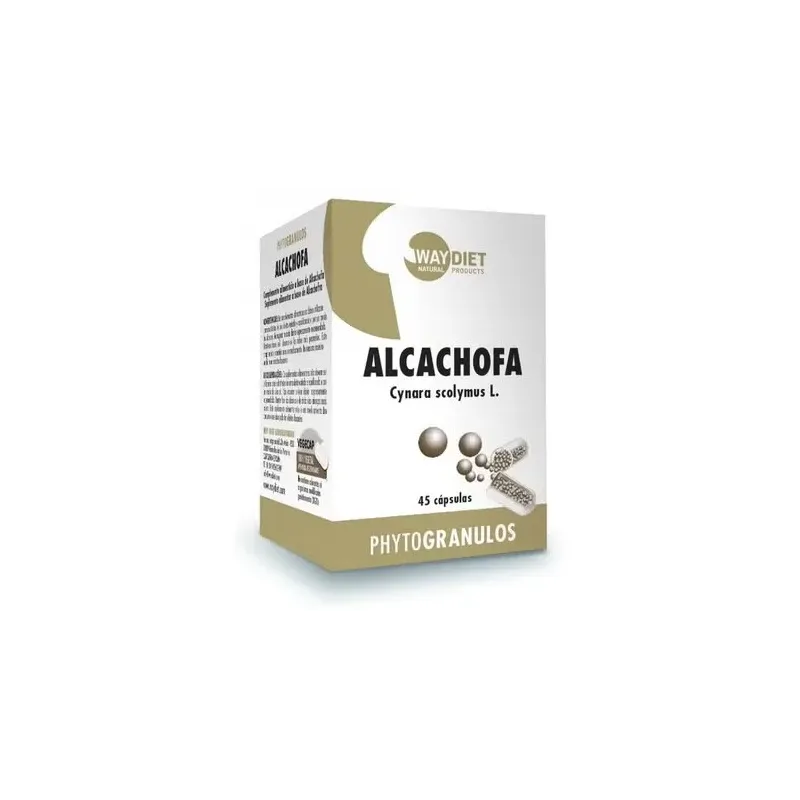 Waydiet natural alcachofa phytogranulos 45caps | Farmacia Barata