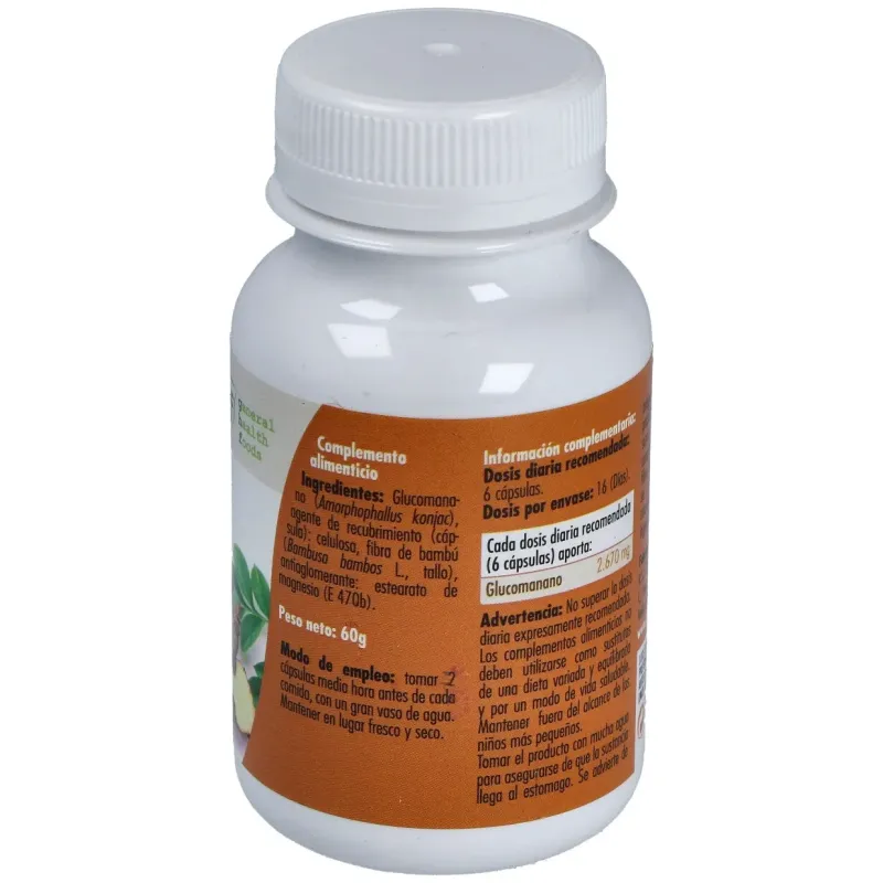 Glucomanano 600mg. 100cap. | Farmacia Barata Glucomanano 600mg. 100cap. | Farmacia Barata