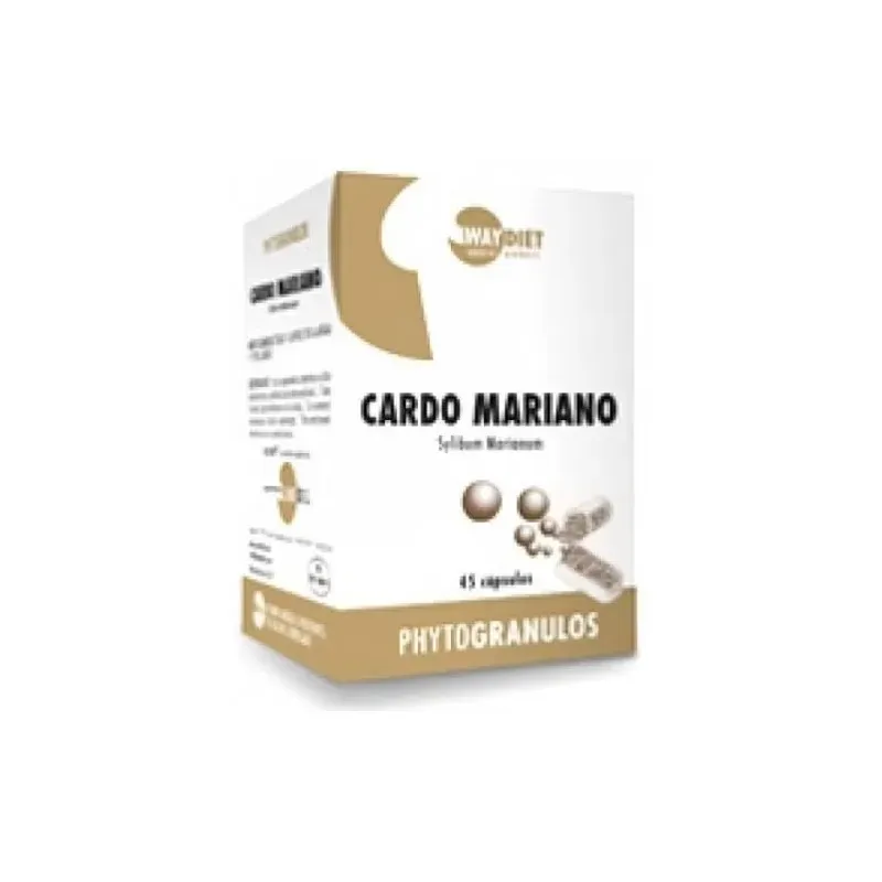 Waydiet natural cardo mariano phytogranulos 45caps | Farmacia Barata