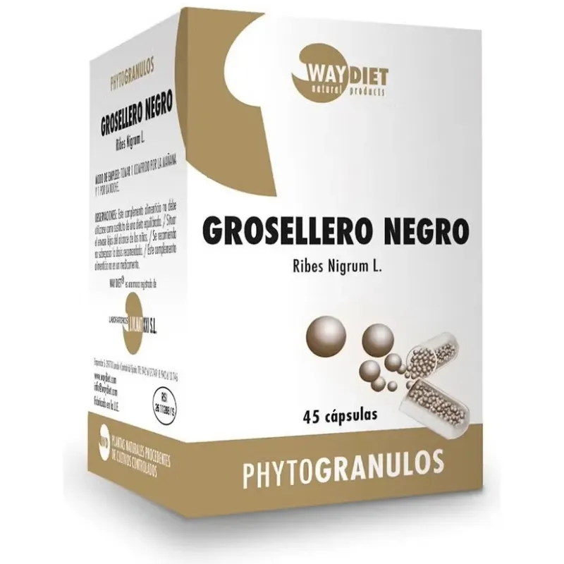 Waydiet natural grosellero negro 45caps | Farmacia Barata Waydiet natural grosellero negro 45caps | Farmacia Barata