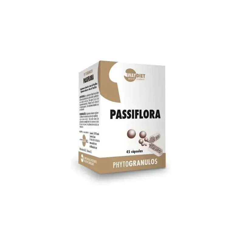 Waydiet natural phytogranulos pasiflora 45caps | Farmacia Barata