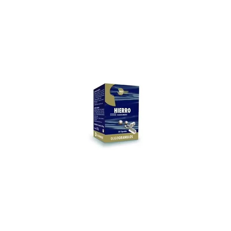 Waydiet natural hierro oligogranulos 50caps | Farmacia Barata Waydiet natural hierro oligogranulos 50caps | Farmacia Barata
