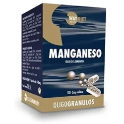 Waydiet natural manganeso oligo gránulos 50caps
