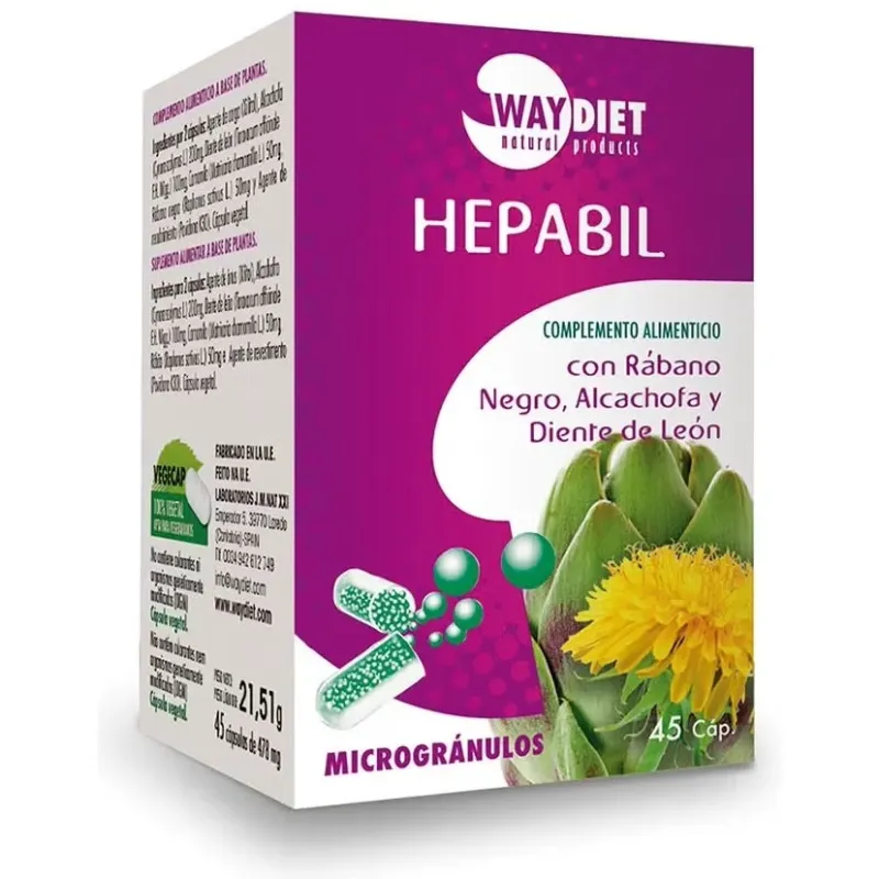 Phytocomplex hepabil 45caps. | Farmacia Barata