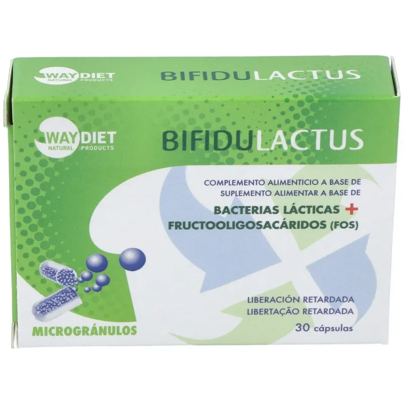 Waydiet natural bifidulactus 30caps | Farmacia Barata