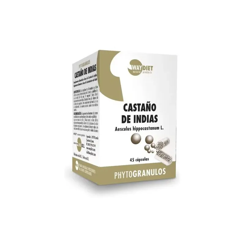 Castaño de indias phytogranulos 45caps. | Farmacia Barata