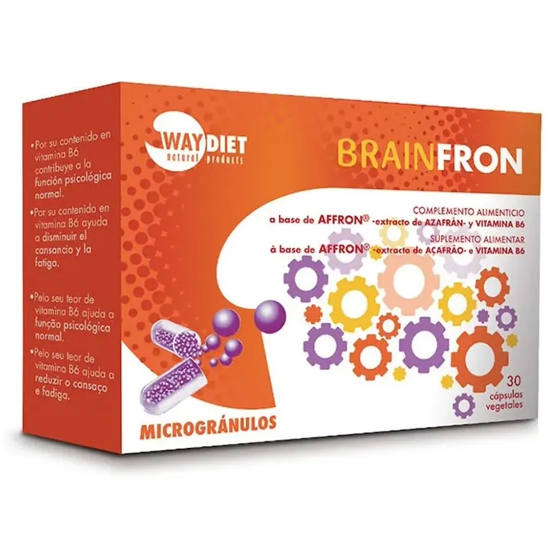 Waydiet natural brainfron 30caps | Farmacia Barata