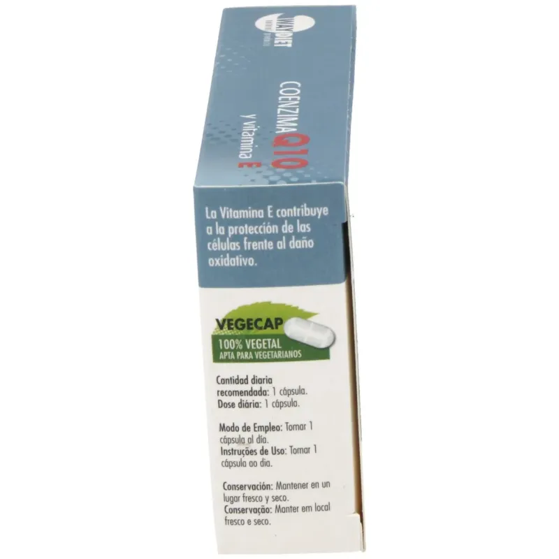 Waydiet natural q10 + vit e 30caps | Farmacia Barata