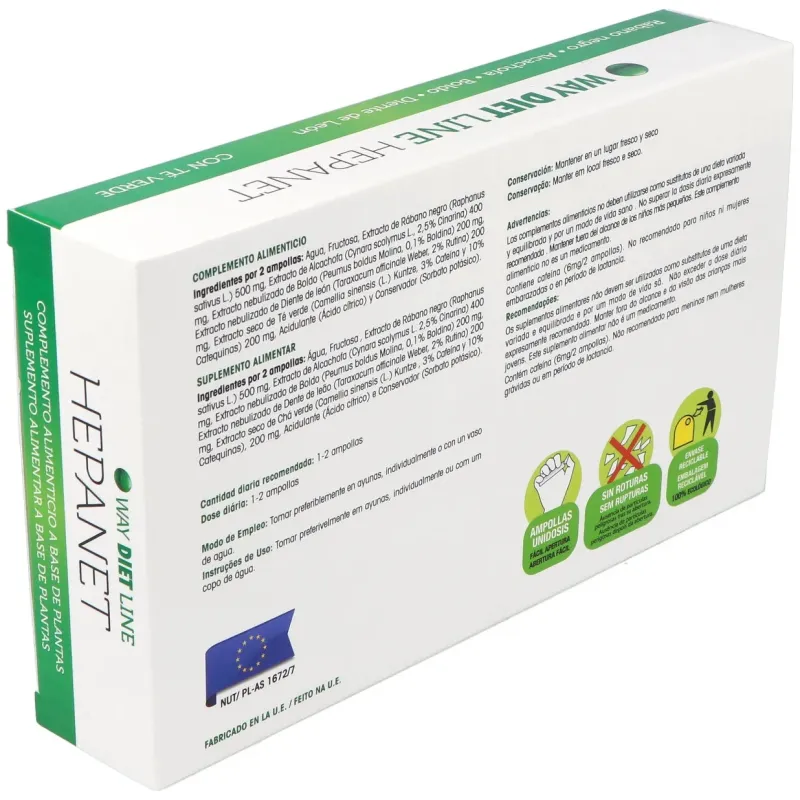 Hepanet 20amp. | Farmacia Barata