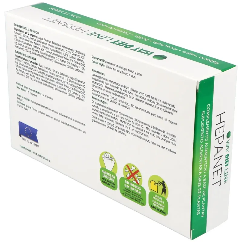 Hepanet 20amp. | Farmacia Barata