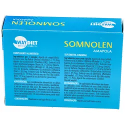 Waydiet somnolen amapola 30caps | Farmacia Barata