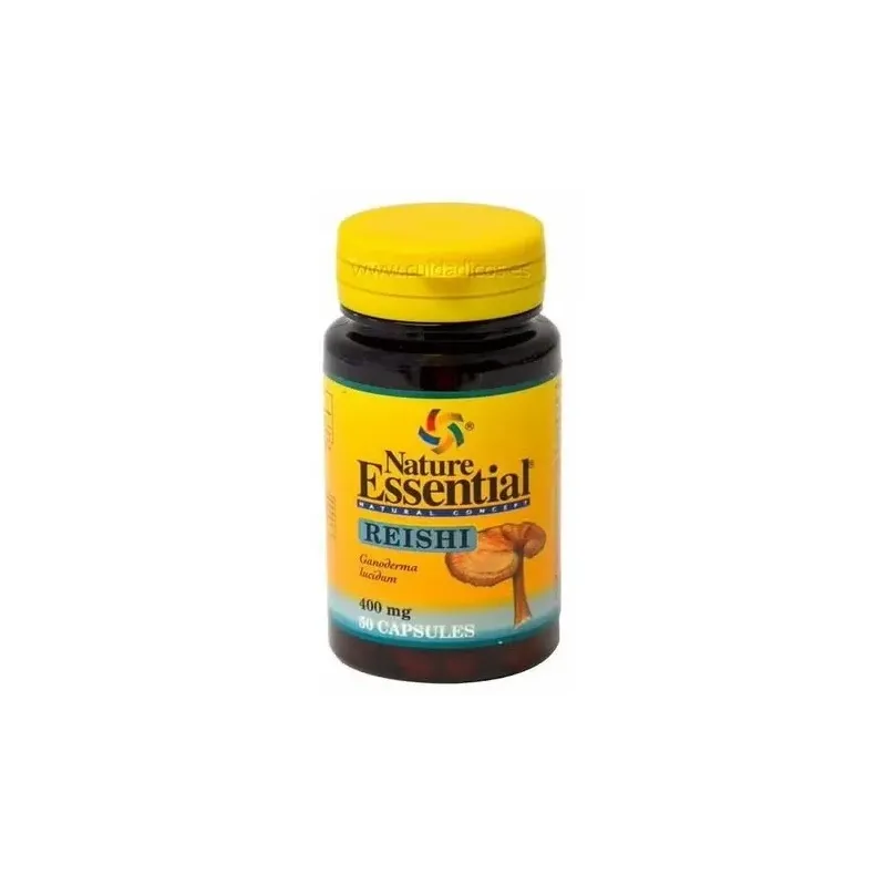 Nature essential reishi micelio 400mg 50caps | Farmacia Barata