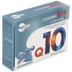 Waydiet natural q10 + vit e 30caps | Farmacia Barata